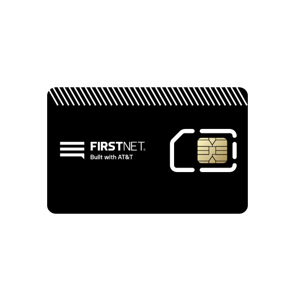 AT&T FirstNet Triple Punch Sim Card from MCA