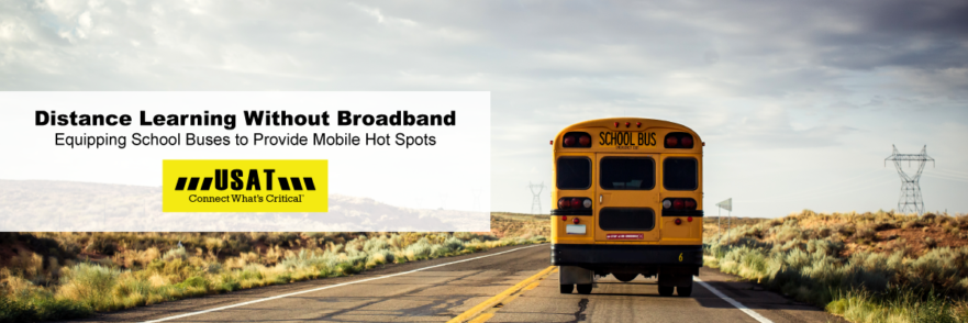 Equipping School Buses to Provide Mobile Hot Spots