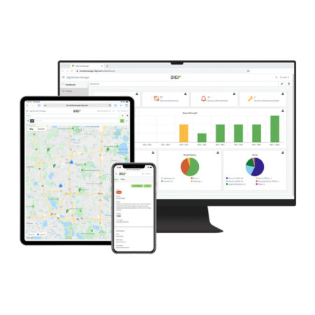 Digi Remote Manager Multiscreen View