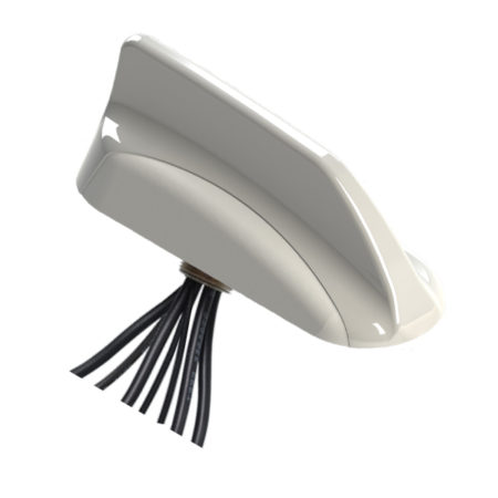 Mobile Mark MXFG708 White MaxFin Antenna