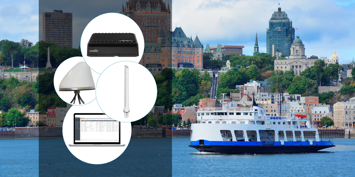 Cradlepoint 5G Solutions for Ferry Operators