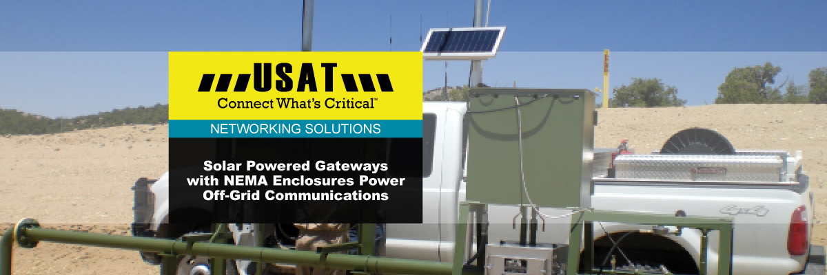 Solar Powered Gateways Enable Truly Wireless Communications