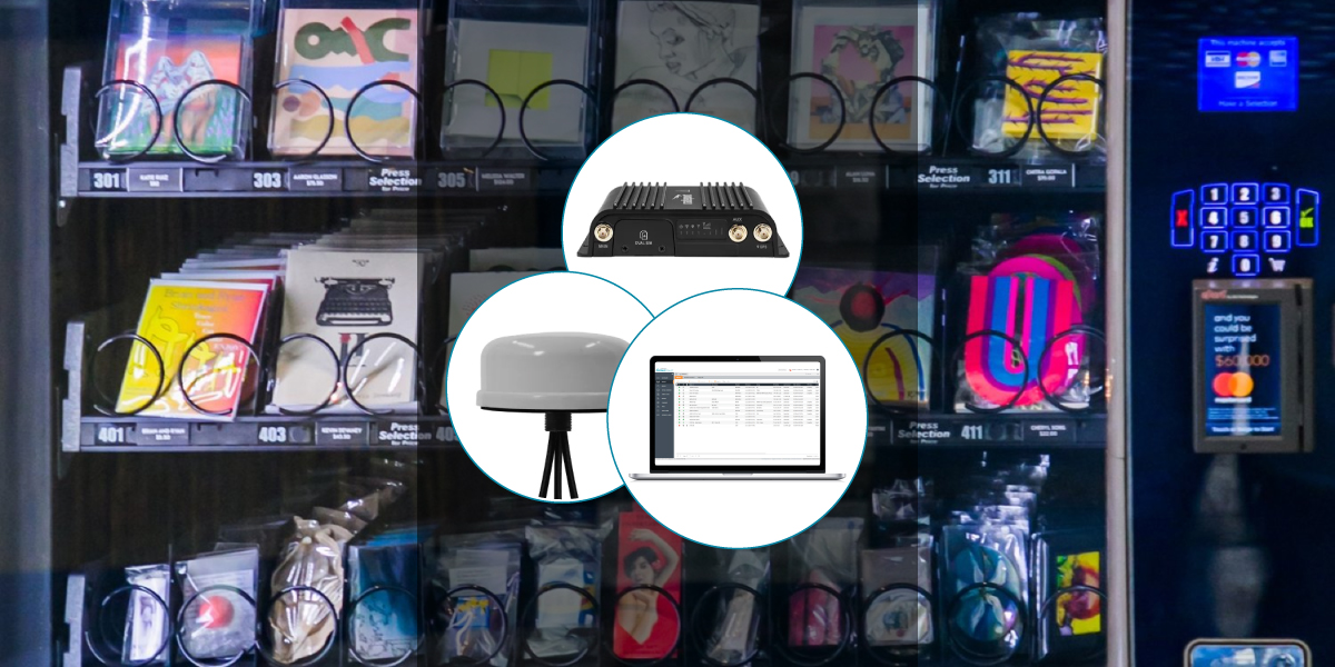 Manufacturer Uses Cradlepoint Devices for Kiosk Connectivity
