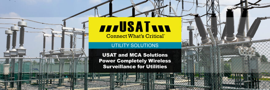 Solar powered cellular video surveillance for utilities