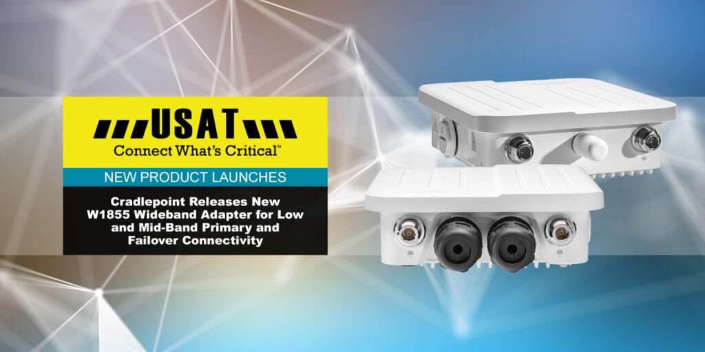 Cradlepoint Announces Updated W18555GC Wideband Adapter
