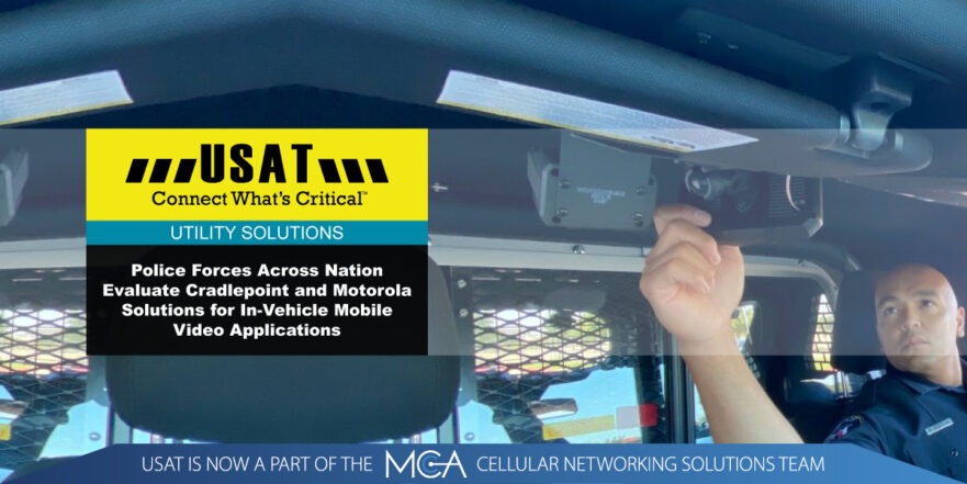 Police Select Cradlepoint and Motorola for In-Vehicle Mobile Video Systems