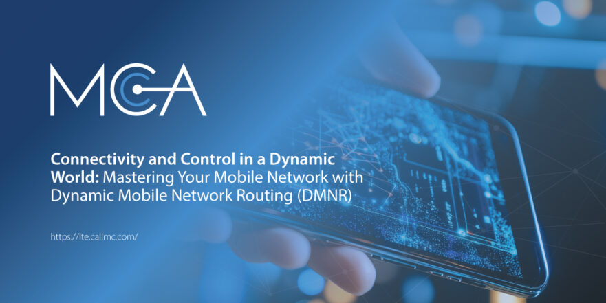 Dynamic Mobile Network Routing (DMNR)