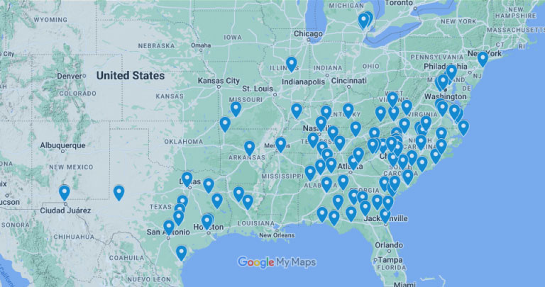 E-Rate Field Installation Locations